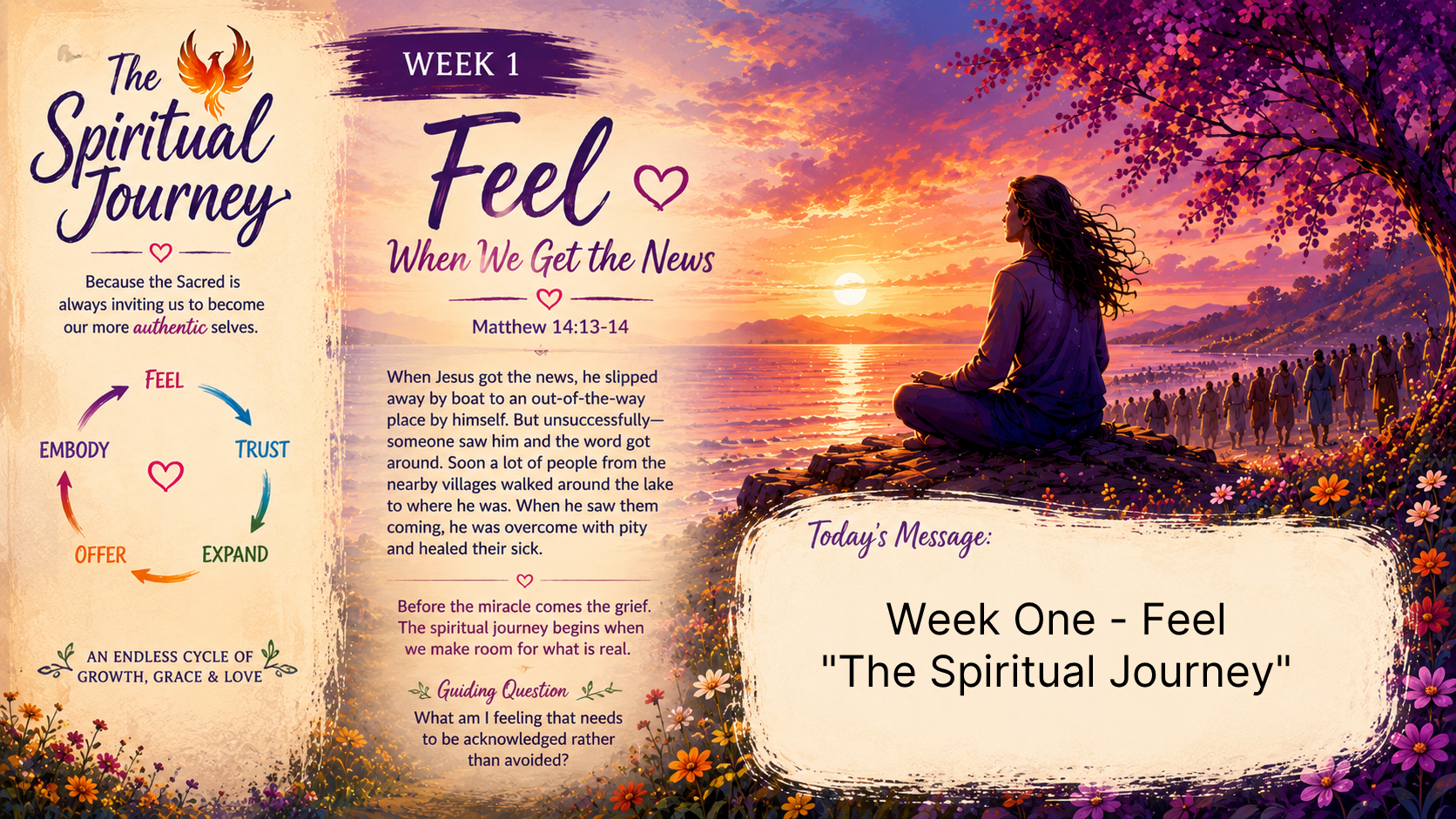 Week One - Feel: The Spiritual Journey