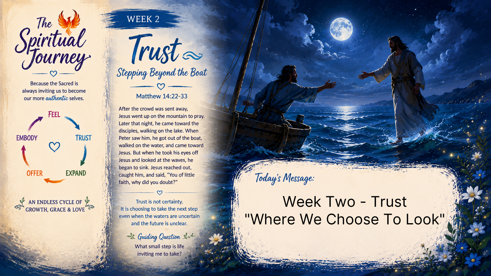 Week Two - Trust: The Spiritual Journey